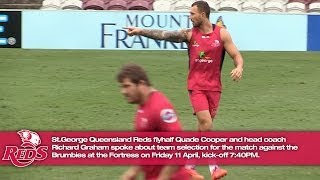 Quade Cooper and Richard Graham press conference