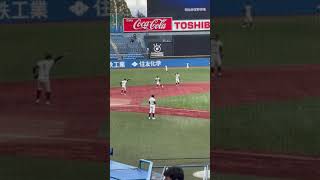 大阪桐蔭　内野ゲッツー　R3.11.23