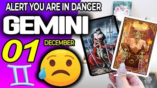 Gemini ♊❌ ALERT ❗YOU ARE IN DANGER 😰 horoscope for today DECEMBER  1 2024 ♊ #gemini tarot DECEMBER 1