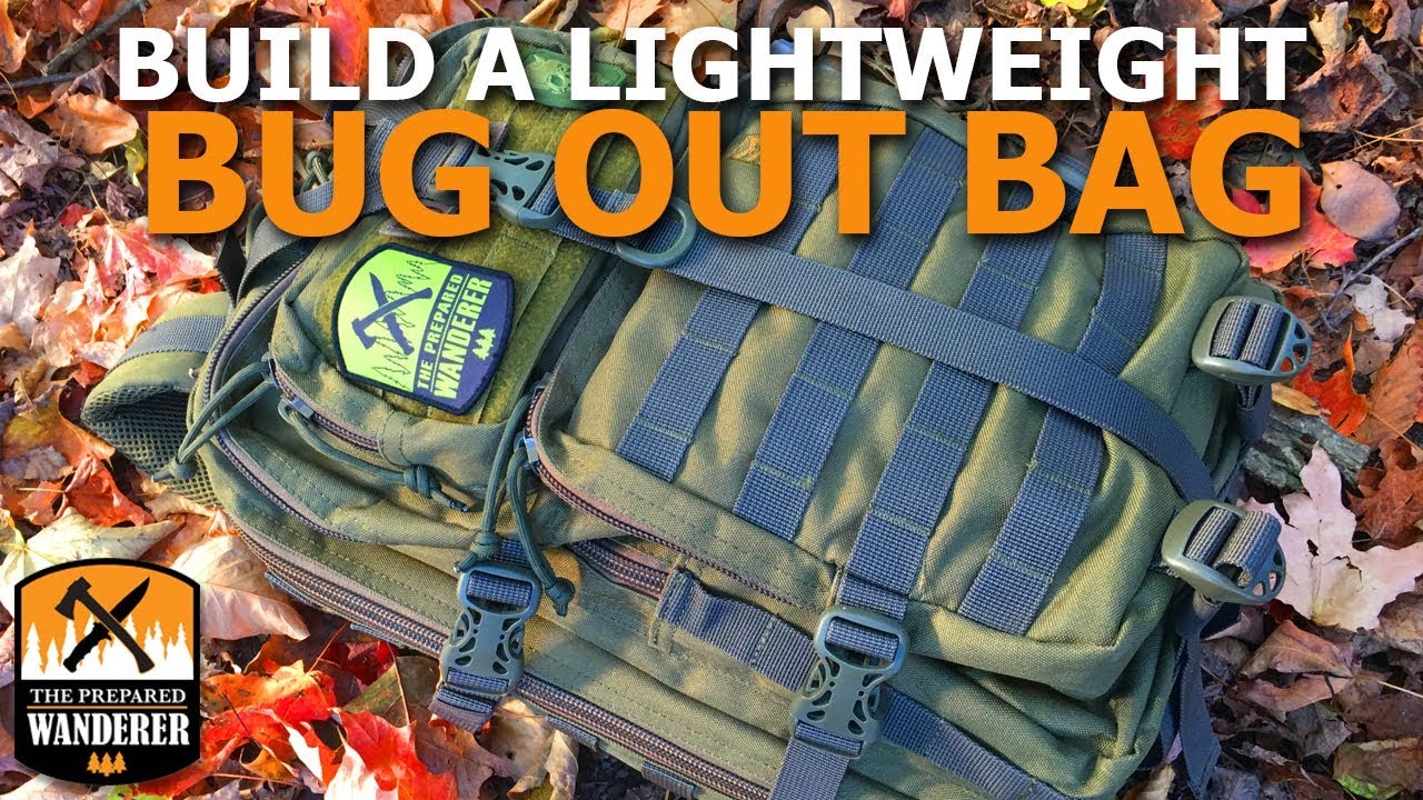 Build A Lightweight Bug Out Bag - YouTube