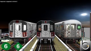 OpenBVE Virtual Railfanning: [WIP] R62A, R142, \u0026 R142A @ 14th Street Union Square