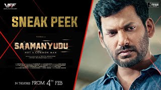 Saamanyudu - Sneak Peek | Vishal | Yuvan Shankar Raja | Thu.Pa.Saravanan | From Feb 4