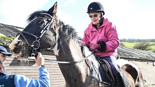 Woman who started horse riding before she could walk still in the saddle aged 100 | SWNS