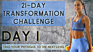EXTREME FAT BURNER (Cardio HIIT, Strength, Yoga) | 21-DAY TRANSFORMATION CHALLENGE