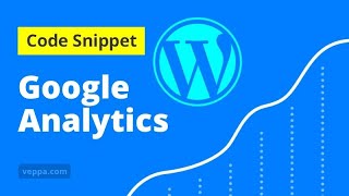 Google Analytics — WordPress code snippet