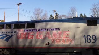 HD MBTA Commuter Rail and Amtrak Downeaster Trains on the Haverhill Line March 2016