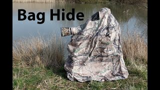 Bag hide for wildlife photography