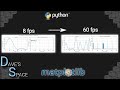 High FPS animations in matplotlib