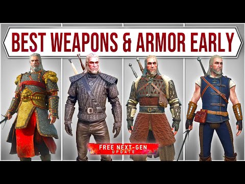 Witcher 3 – Best Weapons & Armor Early Location (Next Gen Update)!