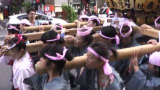 上野・御徒町散歩　湯島天満宮例大祭　同朋町会女神輿渡御　2014.5.  24