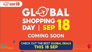 Shopee Global Shopping Day September 18 | 18.09.2021 Shopee Seller Malaysia