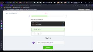 19 AI generated practice | Introduction to Python | Sololearn