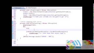 Intermediate Java Tutorial 54 whileChatting Client