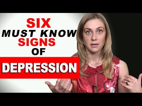 The 6 Must Know Signs of Depression! The 6 Must Know Signs of Depression!