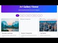 Responsive Image Gallery with Filtering & Lightbox in HTML CSS JavaScript | Animated Photo Gallery