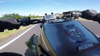 KTM DUKE 790 on board from racetrack Most |24.7.2019