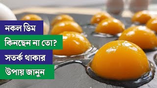 আপনি নকল ডিম কিনছেন না তো? সতর্ক থাকার উপায় জানুন | Fake Plastic Egg Drishtibhongi | দৃষ্টিভঙ্গি