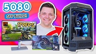 Building a Compact RTX 5080 Gaming PC! 😄 [Full Build Guide w/ Benchmarks]