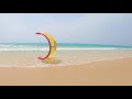 4k relaxing beach walk fuerteventura w asmr wave sound playa de sotavento jandìa kite wind surf