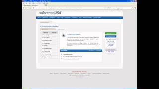 LIS 6120 ReferenceUSA Tutorial HD