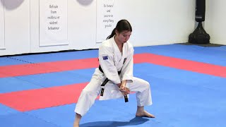 GKR Karate Kata sanseru