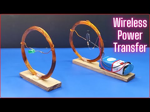 How To Make Wireless Power Transfer Project Science Project