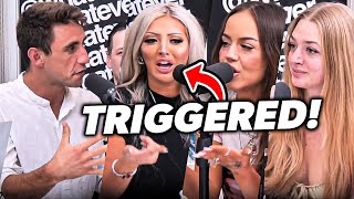 Christian Woman Got TRIGGERED When Chase Called Her Out!