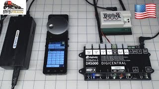 How to connect ESU Mobil Control II to LNWI DR5000-ADJ DCC Multi-bus central Test Russian Diesel