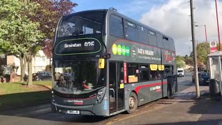 [First Try Euro6 E400] West Midlands SN15LJO (6752)@935 leaves Old Oscott Hill