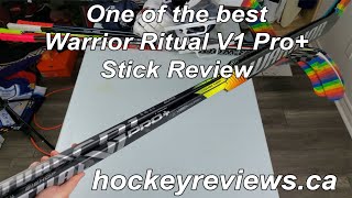 One of the best goalie sticks, Warrior Ritual V1 Pro+ Hockey Stick Review (NOT VR1***)