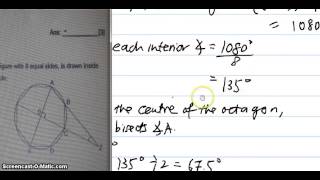 interior angles octagon