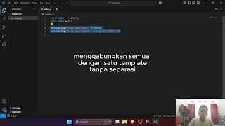 #17 [JavaScript] Belajar Template Literal & Menggabungkan String