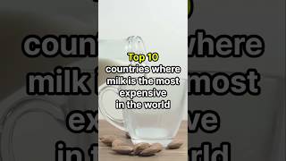 Top 10 countries where milk is the most expensive in the world