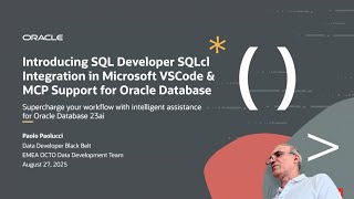 Developer Coaching - Introducing SQL Developer Integration in VSCode