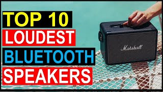 ✅Best Loudest Bluetooth Speakers in 2022 | Top 10 Best Loudest Bluetooth Speakers Reviews in 2022