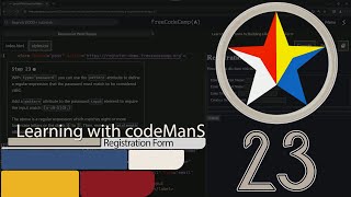 Learn HTML Forms by Building a Registration Form - Step 23
