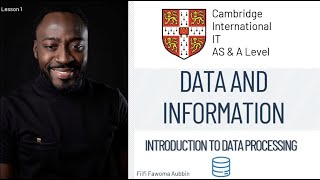 Lesson 1 - Introduction To Data Processing