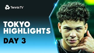 Shelton Faces Thompson; Ruud, Auger-Aliassime, Hurkacz In Action | Tokyo 2023 Highlights Day 3