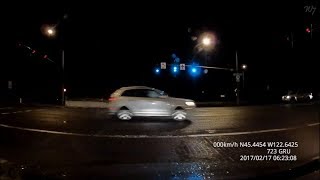 DASH CAM 2017 02 17 0623 (Red Light Runner)