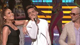 Prince Royce, Jennifer Lopez & Pitbull - Back It Up (American Idol) HD