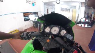 Ninja 250R dyno run powertronic