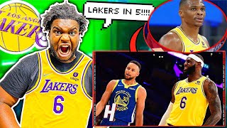 Lakers Fan Reacts To WARRIORS at LAKERS | FULL GAME HIGHLIGHTS | October 19, 2021 #lakers #warriors