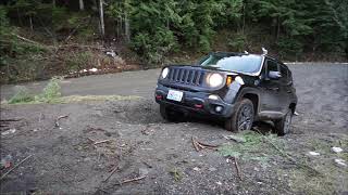 2018 Jeep Renegade Trailhawk 4x4 system Test!