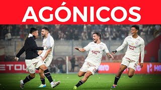 Últimos GOLES AGÓNICOS de UNIVERSITARIO - VALERA, TUNCHE RIVERA, ETC