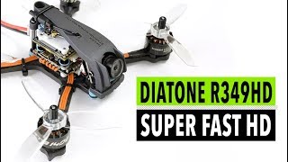 Diatone 2019 GT R349 HD review - 1080p 60FPS // F4 // DShot600 // TX200U // Caddx Turtle V2