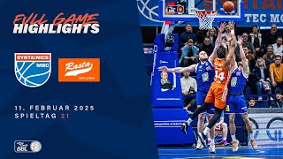 Syntainics MBC vs. RASTA Vechta - Full Game Highlights - Spieltag 21, 2024/25