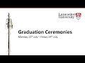 Lancaster University Graduation 1:45pm Wednesday 17 July 2024