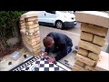 ab tiling victorian tiles outside pathway time lapse