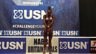 Julia Hunt – Competitor No 23 - Miss Toned Figure - USN NABBA Britain Final 2017