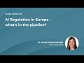 Dr. Ursula Feindor-Schmidt | AI Regulation in Europe - what's in the pipeline?